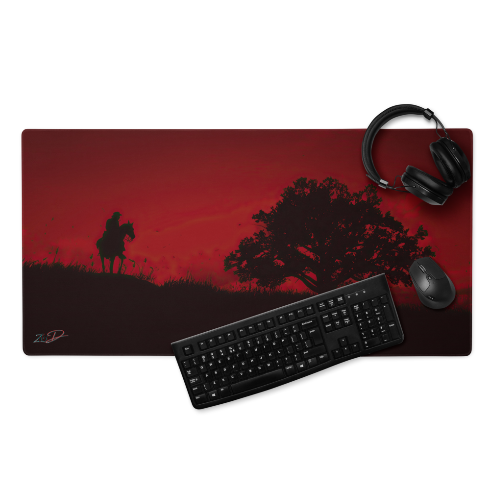 Red Dead Mousepad Large