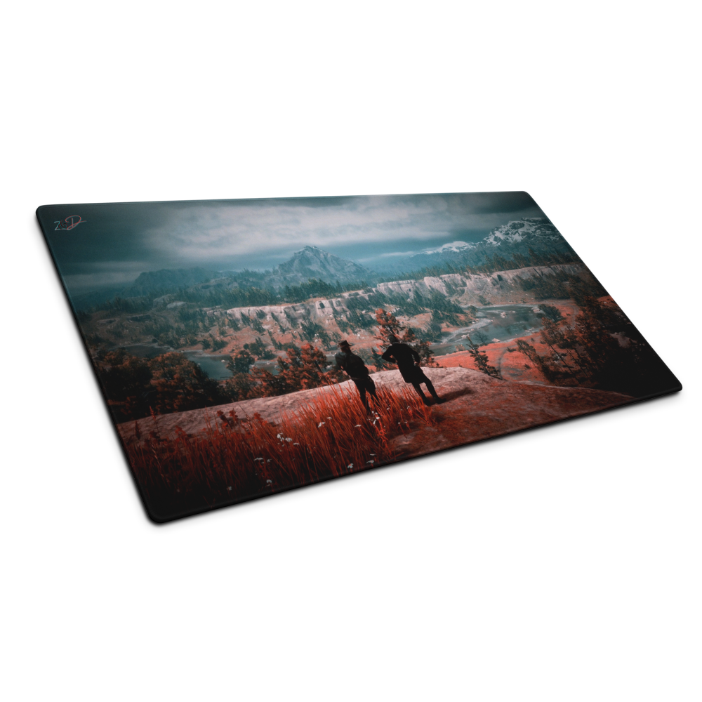 Red Dead Mousepad Large