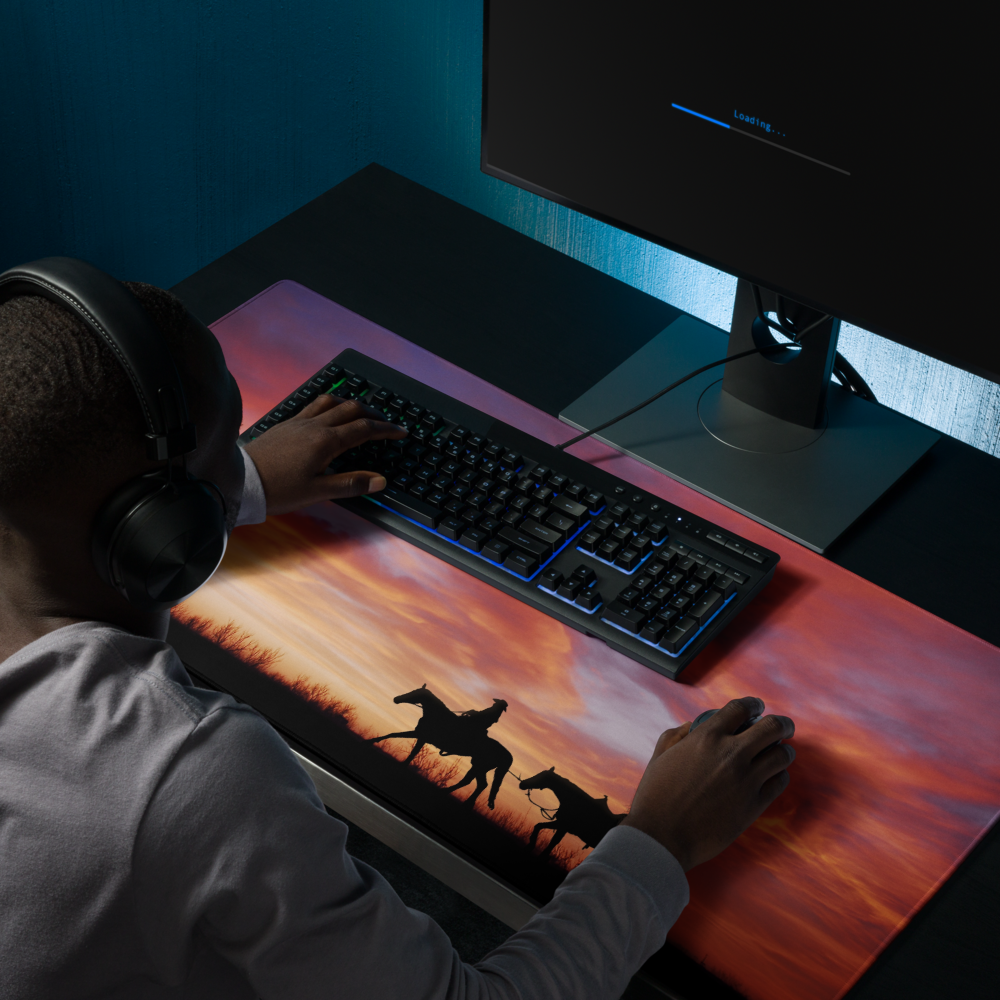 Cowboy Mousepad Large