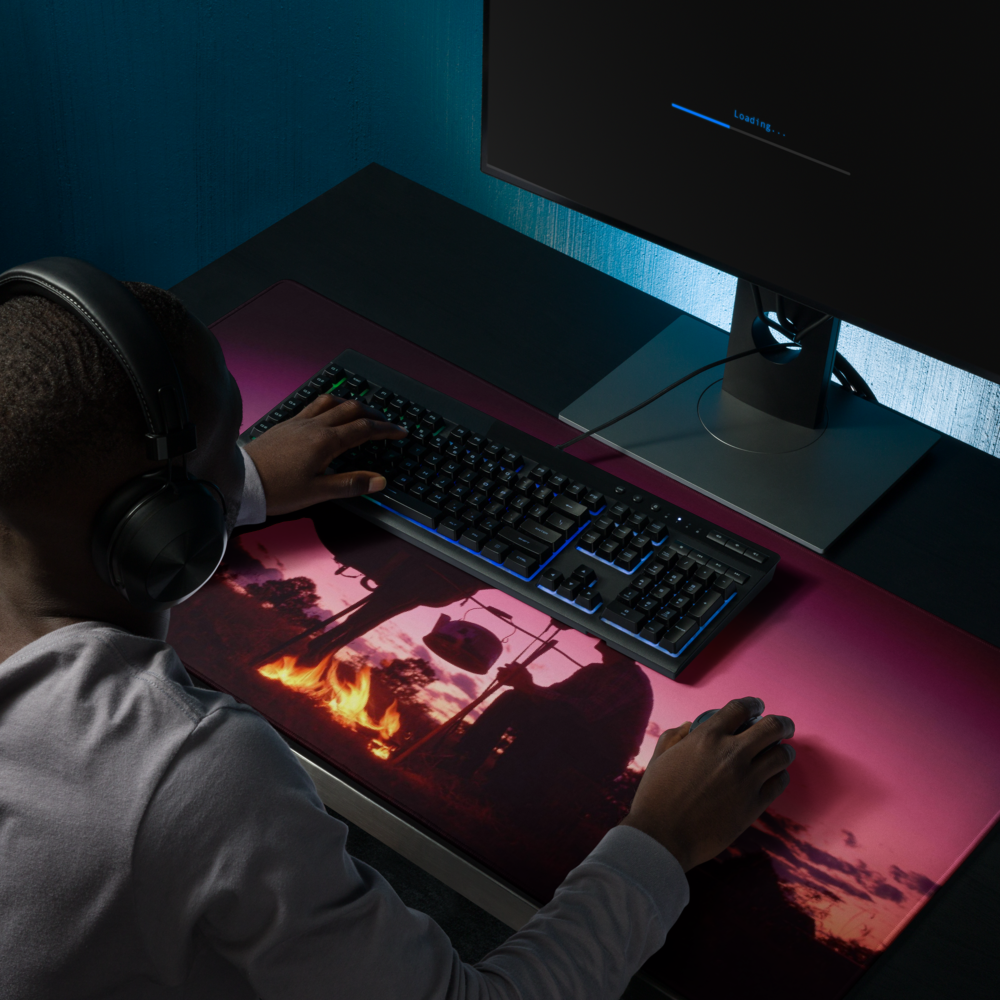 Pink Skies Mousepad Large