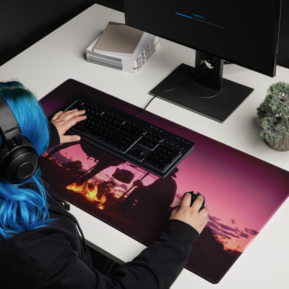 Pink Skies Mousepad Large