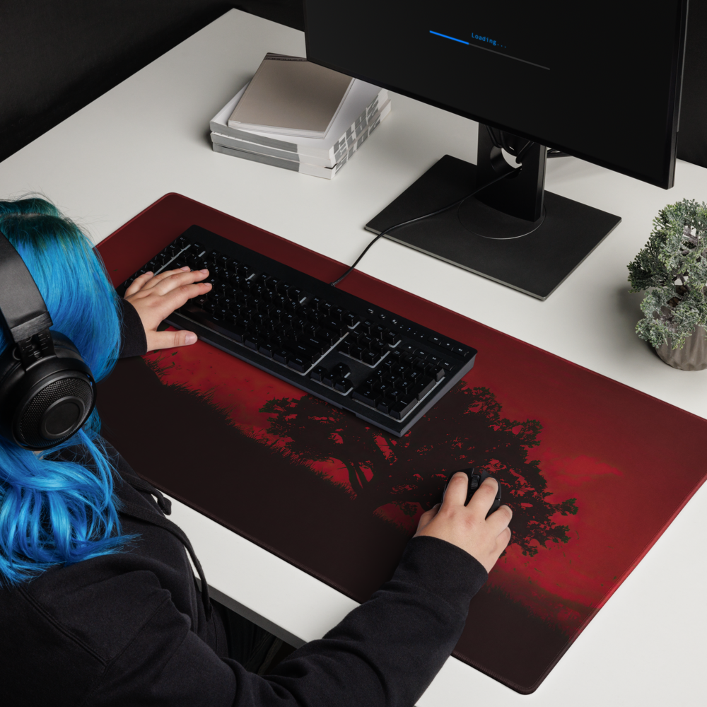 Red Dead Mousepad Large