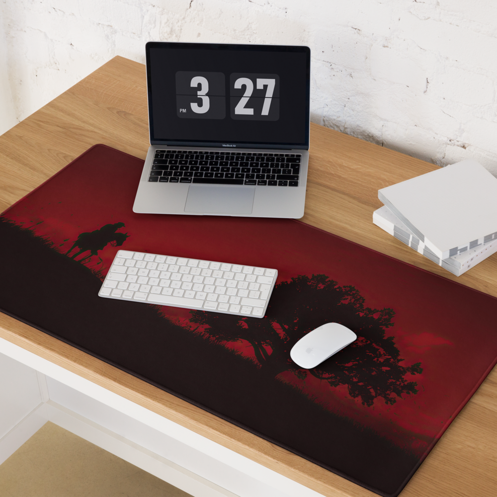 Red Dead Mousepad Large
